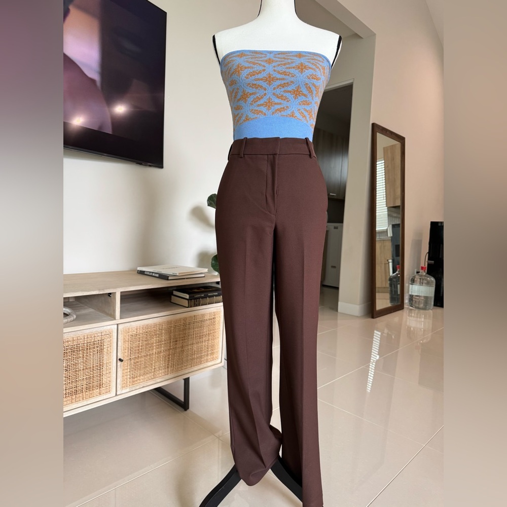 Aritzia BABATON SIZE: 4 COFFEE BEAN PUBLISH PANT